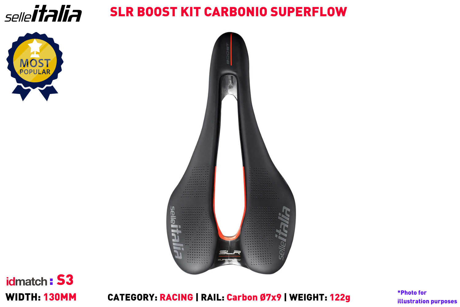 SLR Boost 3D Kit Carbonio Superflow - L3 | Hup Leong Company | The